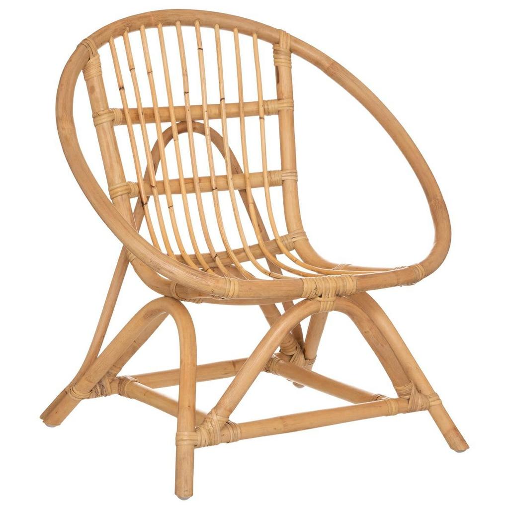 Leo RATTAN CHILDREN' ARMCHAIR, natural rounded seat