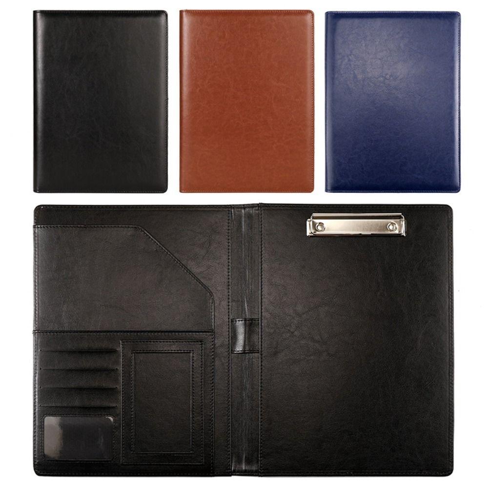 Многофункциональный планшет Кожаные папки для файлов Хранение файлов Папки для файлов с договорами Интервью