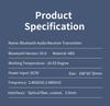Аудио адаптер Bluetooth 5.0 Приемник-передатчик 40M HD с низкой задержкой 3 в 1 Беспроводной адаптер Bluetooth USB 3,5 мм AUX Разъем RCA для наушников для ТВ и ПК
