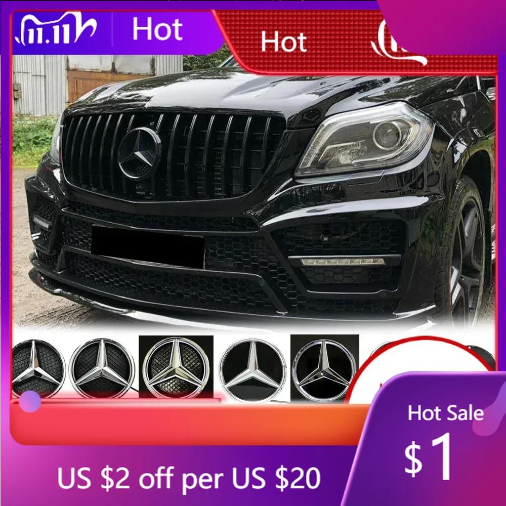 2025 Hot New 2025 For Mercedes Benz Illuminated Star Badge Car Front Grill LED Emblem Light For Mercedes Benz GL X166 W205 W117