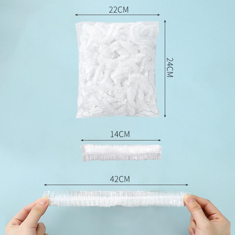 100 многоразовых чехлов для хранения продуктов, сохраняющих свежесть продуктов, пластиковая пленка, пленка