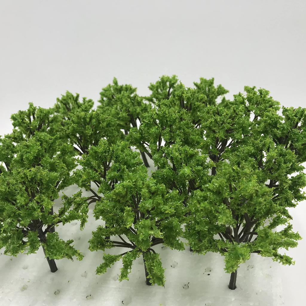 Green Cherry Palm Pine Forest N Architectural Tree 15 Pieces [DauStage] Blossom, Bamboo, Trees, Willow, Model, Gauge, Diorama, Railway, Miniature, 03.