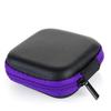 Mini Zipper Headphones Box In-ear Earphone Cases EVA Square Earbuds Headset Carry Pouch Bags