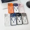 Stylish Magnetically Absorbing Transparent Case for iPhone 17 Pro Max/15 Pro/16