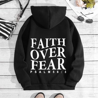 Осенне-зимний свитер с надписью «Модный принт» с капюшоном и рукавами на плечах, флисовый свитер для женщин, топ