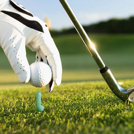 1/2 шт. Светящаяся гольф-тишка Светится в темноте Пластиковый держатель для мячей для гольфа Вспомогательное средство для тренировки в гольфе Тренировочное поле В помещении на открытом воздухе Гольф-тишка Аксессуары для гольфа