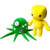 Кавайные Плюшевые Игрушки Wobbly Life Милый Плюшевый Барбатос Кукла Гигантская Плюшевая Игрушка Подарки Мягкие Плюшевые Игрушки Плюшевый Мешок Аниме Подарки для Детей