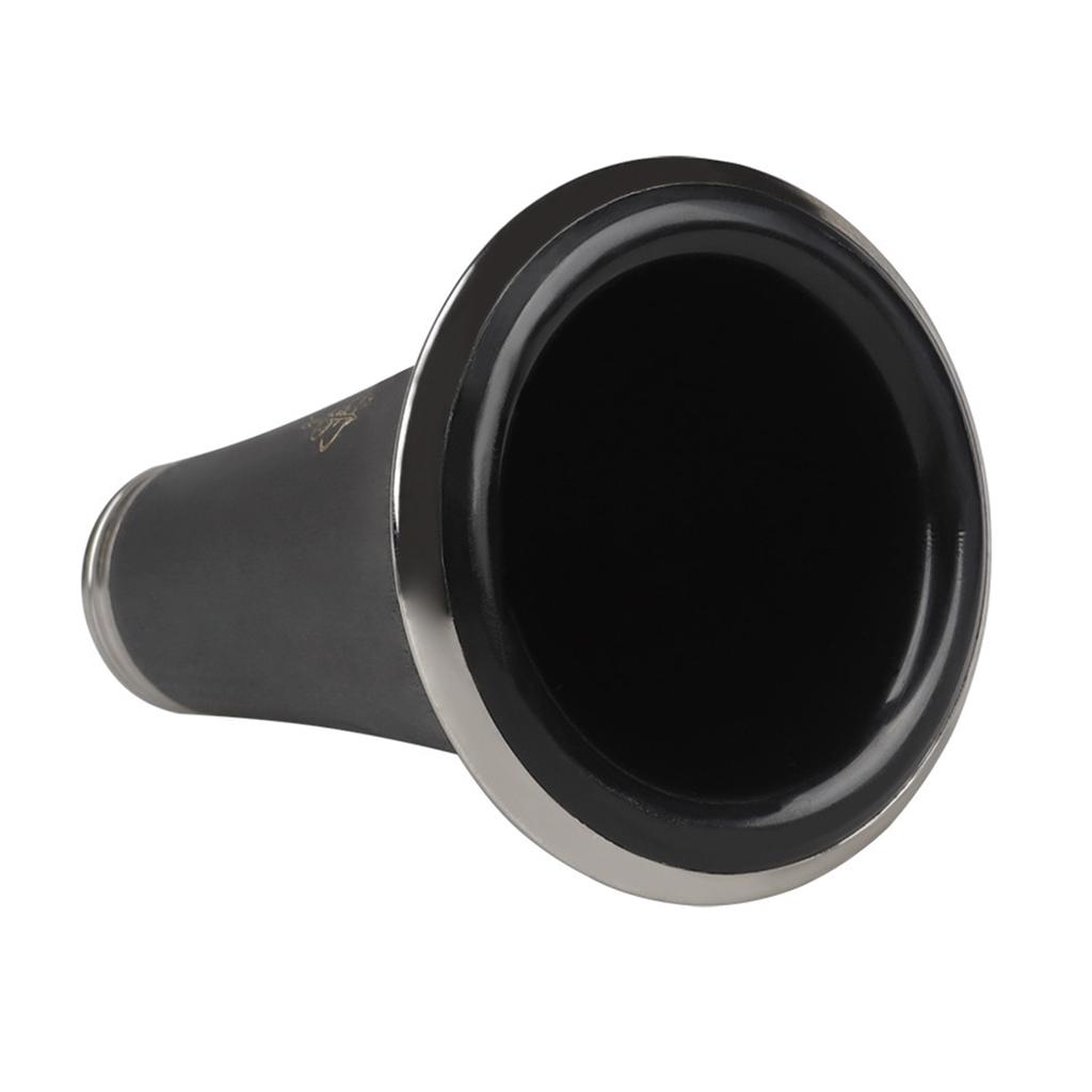 Clarinet Alloy Trumpet Bakelite Speaker Bells Mouth Clarinet Bells Mouth Woodwind Accessories Shockproof and Crack-Proof