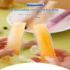 100/50Pcs Disposable Transparent Popsicle Bags Ice Cream Juice Yogurt Chocolate Ice Bags Diy Kitchen Accessories Cool Summer