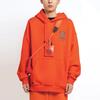 Толстовка унисекс из флиса с капюшоном Li Ning Badfive Foam, цвет оранжевый AWDRF95-6