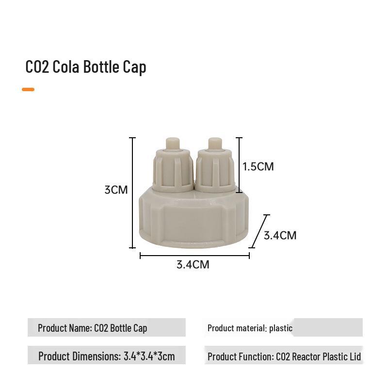 DIY CO2 Generator Cap for Aquatic Plant Tanks