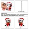 Decorative Acrylic Cat Figurines for Windows 2026 Advent Calendar, 24 Days Christmas Countdown Calendar with Tree Decorations Hanging Ornaments