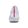 Li Ning Bad Five Storm V2 Shock Absorbing Wear Resistant Non Slip Mid Top Basketball Shoes Men Basketball Shoes White Purple ABFS009-4