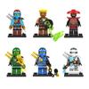 Movie Action Minifigures with Weapon and Base Building Bricks Blocks Model Kits Boys Kids Birthday Game Gifts