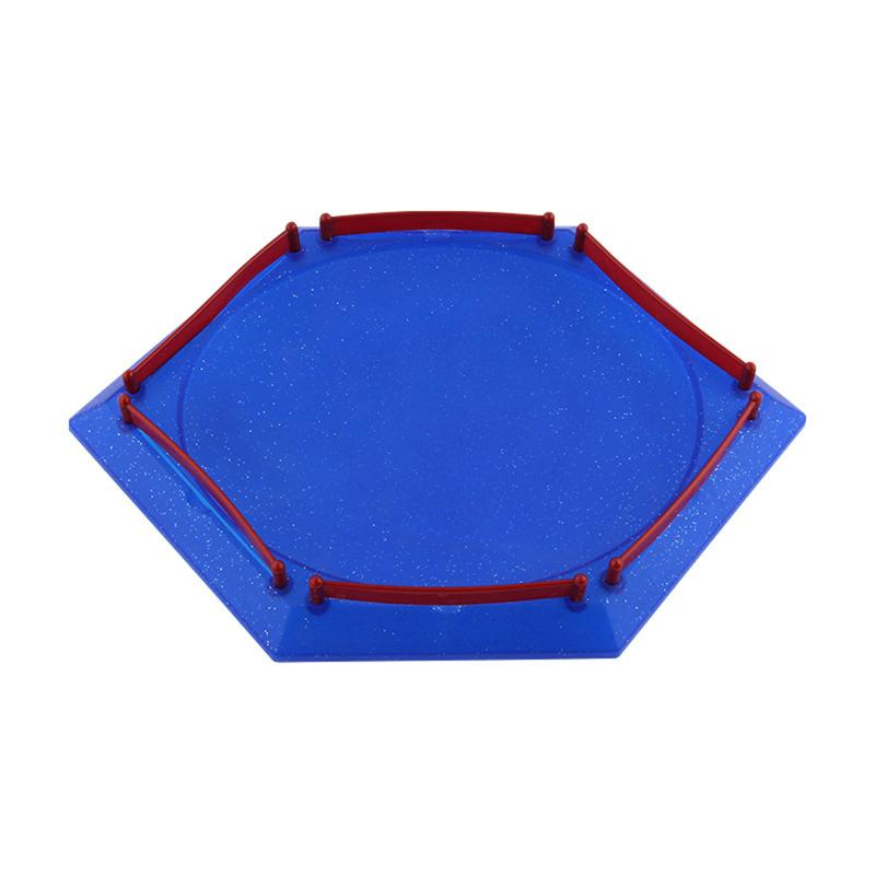 Battle Gyro Disc Stadium Battle Training Ground For Gyro Fighting Portable Hexagon Round Spinning