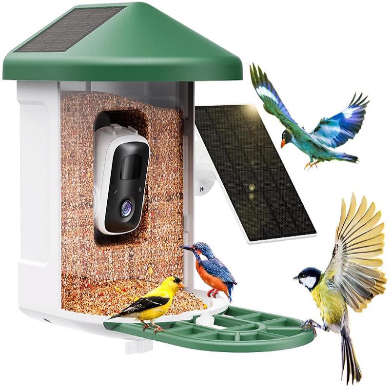 Wireless Smart Bird Feeder Camera with Real-Time Monitoring