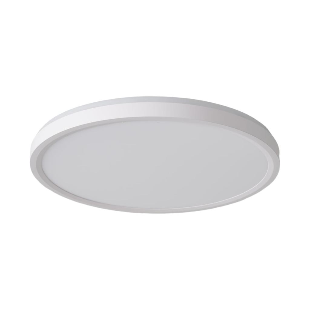 Jiaqihong5 LED Ceiling Light, Indoor, Slim, Round, 30cm, 28W, Lightweight, Stepless Dimming and Color Adjustment, Warm White and Daylight White,