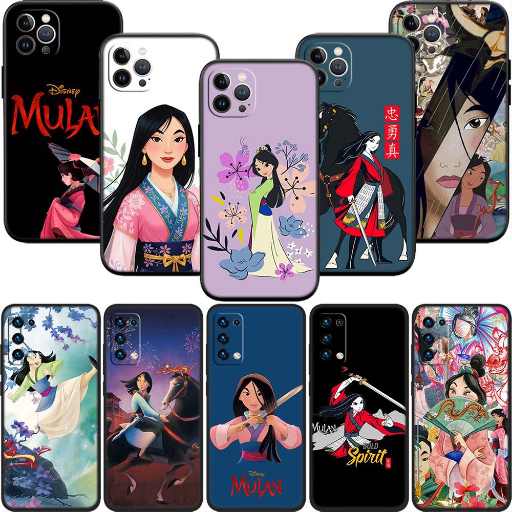CJ89 Чехол для телефона Mulan из мягкой оболочки для Samsung Galaxy Note 10 20 S23 S24 S25 Ultra FE Plus Edge Lite A02S A35 A07 A17