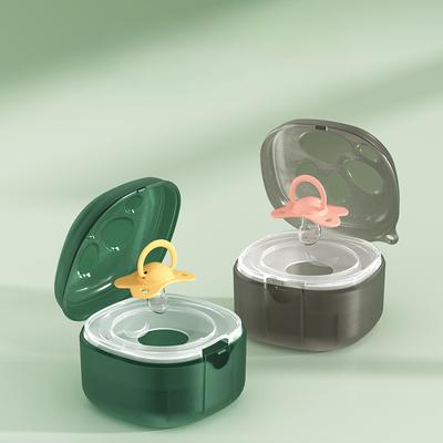 Цельный чехол для соски Kawaii, держатель для соски с мультяшной кошачьей лапой, портативный прозрачный ящик для хранения соски, аксессуары для соски