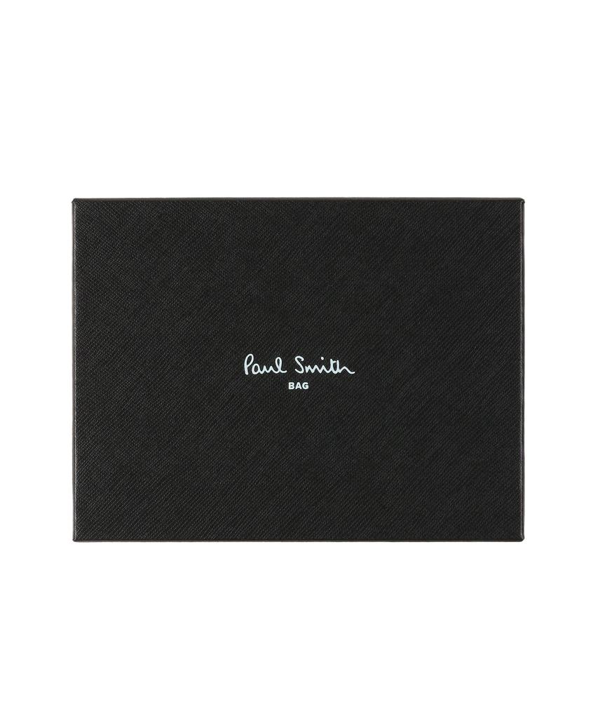 Яркий кошелек бифолд с отделкой в полоску