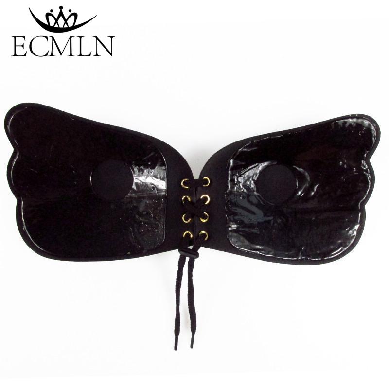 Бесшовный ленточный бюстгальтерСиликоновый самоклеящийся гель с открытой спиной без бретелек Волшебная палочка Невидимый бюстгальтер пуш-ап