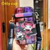 Многоразовая бутылка для воды Sanrio Melody из Tritan с герметичной крышкой для детей и взрослых