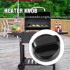 8mm Control Knobs D-Shape Valve Stem Rotary Switches  Gas Fireplace Fire Pit