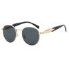 Retro Oval Frame Sunglasses - High-end Fashion for Men & Women, European & American Style Trend.