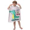 Детские банные полотенца, шапки, накидки, пляжные халаты, накидки из микрофибры с рисунками из мультфильмов