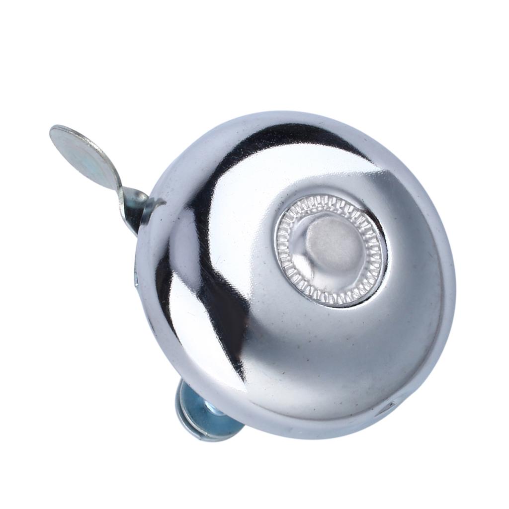 Retro Metal Ring Bike Bicycle Cycling Handlebar Loud Horn Bell Sound Alarm Silve