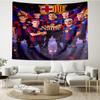 Custom Name FC Barcelona Print Tapestry, Backdrop, Easy Setup, Ideal for Bedroom, Office & Living Room, with Aesthetic Wall Hanging Decor.