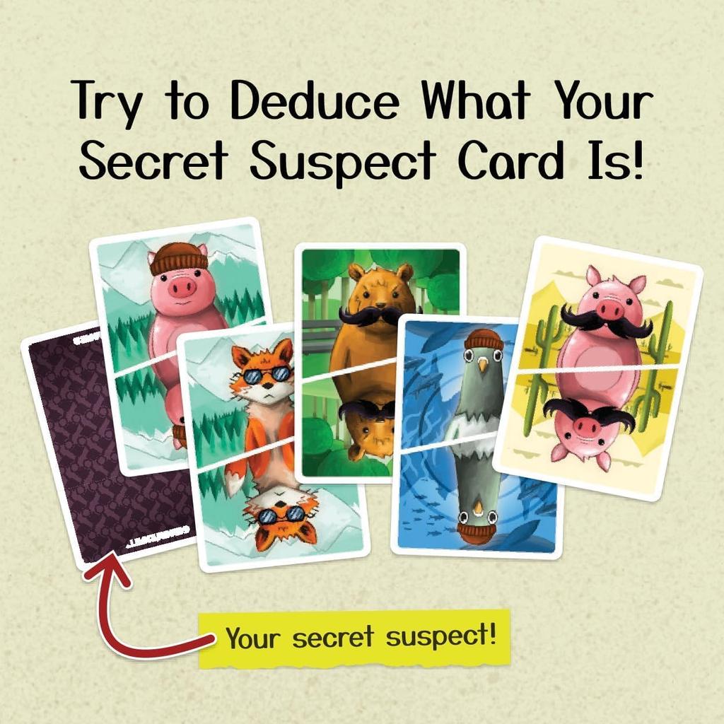 Карточная игра «Дедукто Кряк» для семейного игрового вечера