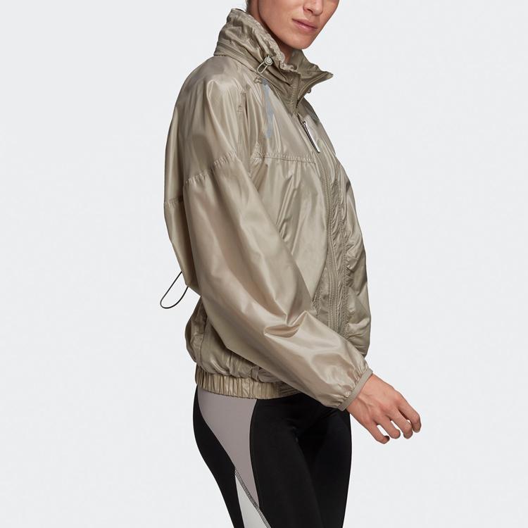 adidas Куртки Женские Хаки С Капюшоном Умеренные Другие FK9687