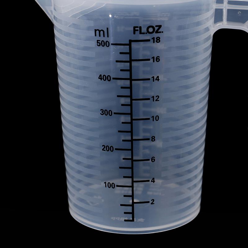 100/250/500 мл мерные стаканы кувшин прозрачный выпечка кухня мука вода с крышкой Sc