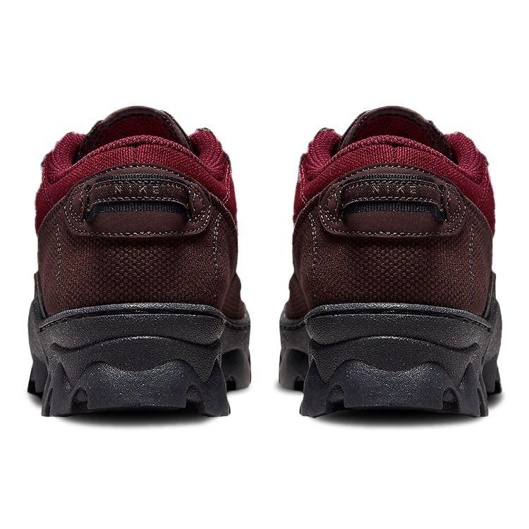 Nike Lahar Low Canvas Madeira Dark Beetroot Женские кроссовки Красный Черный Дым DD0060-201