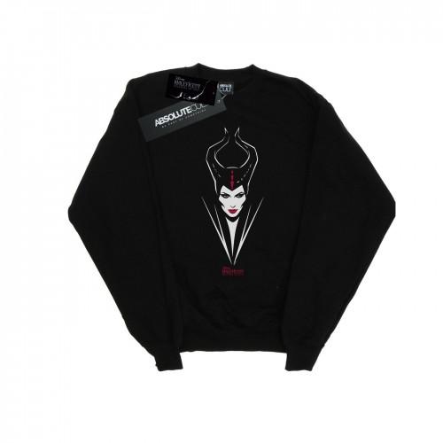 Disney Mens Maleficent Mistress Of Evil Face Sweatshirt
