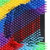 3D Игрушка Pin Art Цветная Пластиковая Доска Pin Art 3D Игрушка с Иглами для Детей Детский Подарок Черный Фон