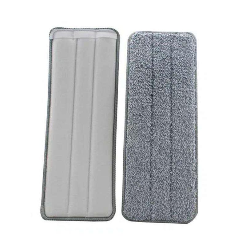 Плоская швабра двойного назначения с функцией «свободные руки» и сменной салфеткой на липучке