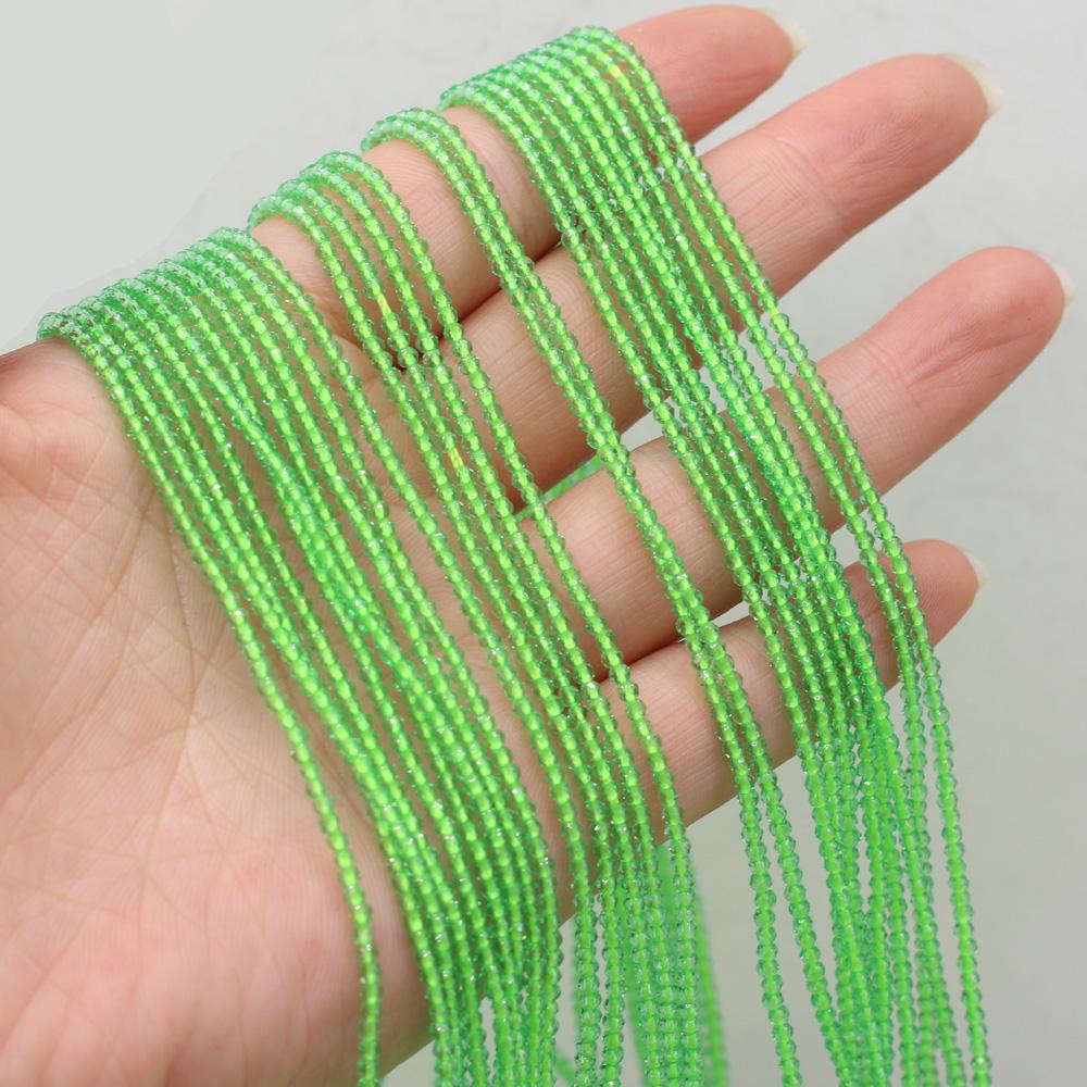 3-ниточные бусины из шпинели из натурального камня 2 мм, маленькие свободные бусины-разделители для изготовления ювелирных изделий, ожерелья, браслета, браслета, серег, аксессуаров, бисера 38 см