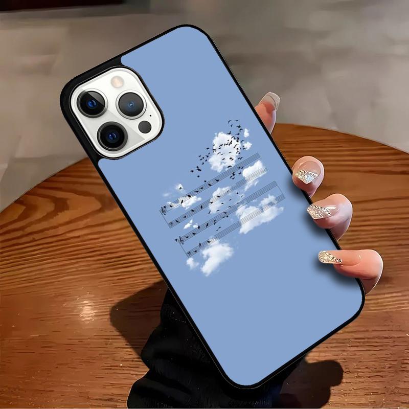 Music Note Musical Treble Clef Phone Case For iPhone 17 Air 16 15 14 13 12 11 Pro Max Max Plus Bumper Case Cover