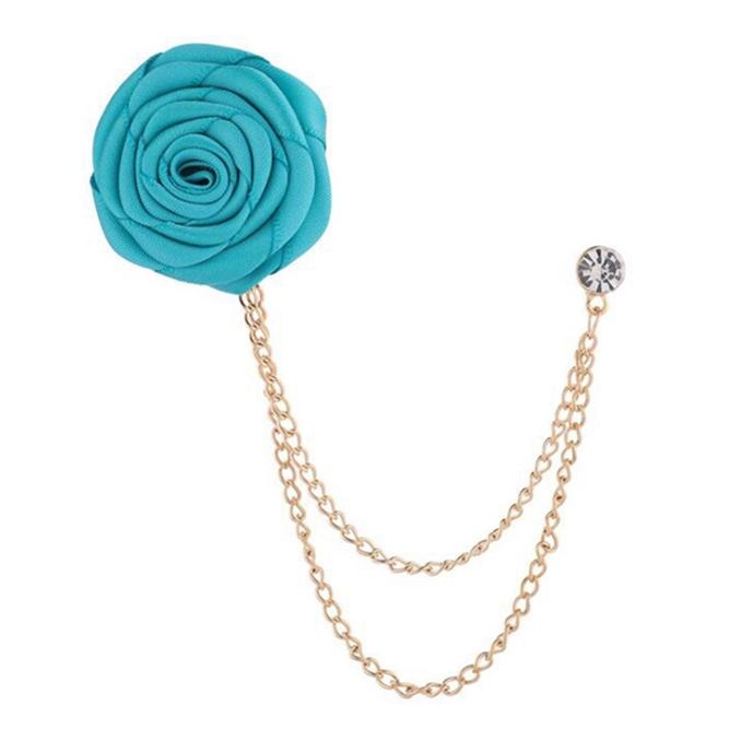 Свадебная брошь для жениха, брошь ручной работы с цветком розы, булавка для лацкана, мужская брошь для костюма