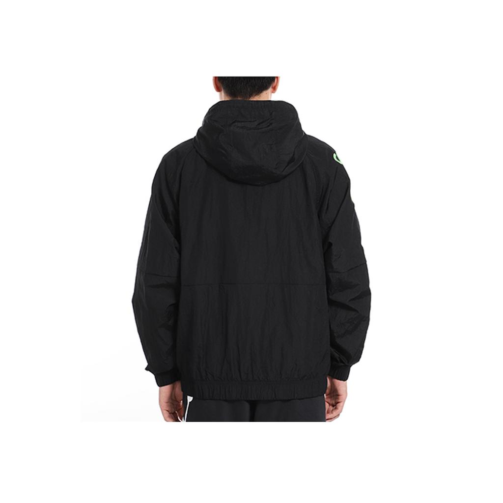 Nike Swoosh Hoodie Jacket Men Jackets Black CU3886-010