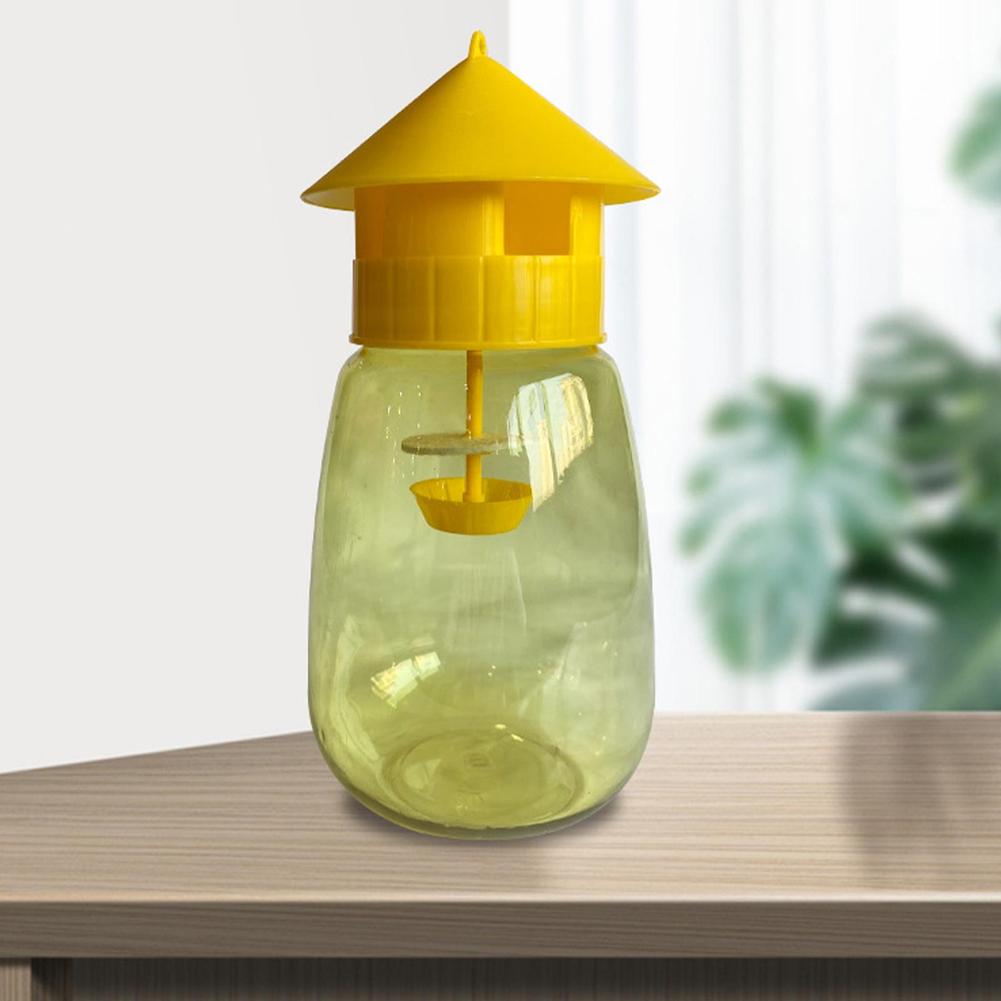 Fruit Fly Trap Killer Yellow Plastic Drosophila Trap Fly Orchard Anti Fruit Catcher Pest Control Products