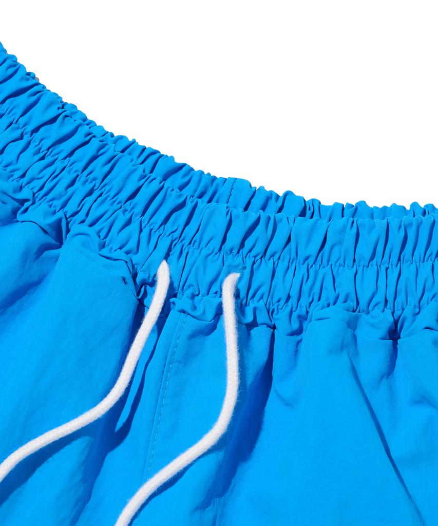 CARGOBROS FOR WOMAN Summer Light Nylon Elastic Shorts (Blue)