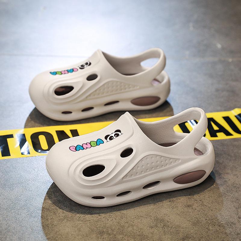 Детские летние сандалии-слипоны: Легкая, удобная пляжная обувь для мальчиков и девочек