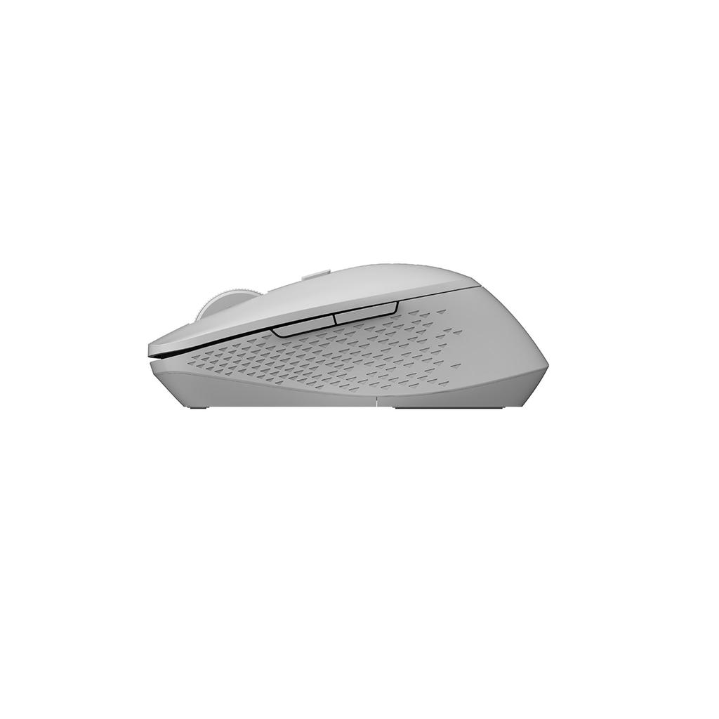 Japanese Rapoo M300G Silent Wireless Bluetooth 2400dpi [Official Distributor] Mouse, 5.0, 2.4GHz, Multi-Device, (Gray)