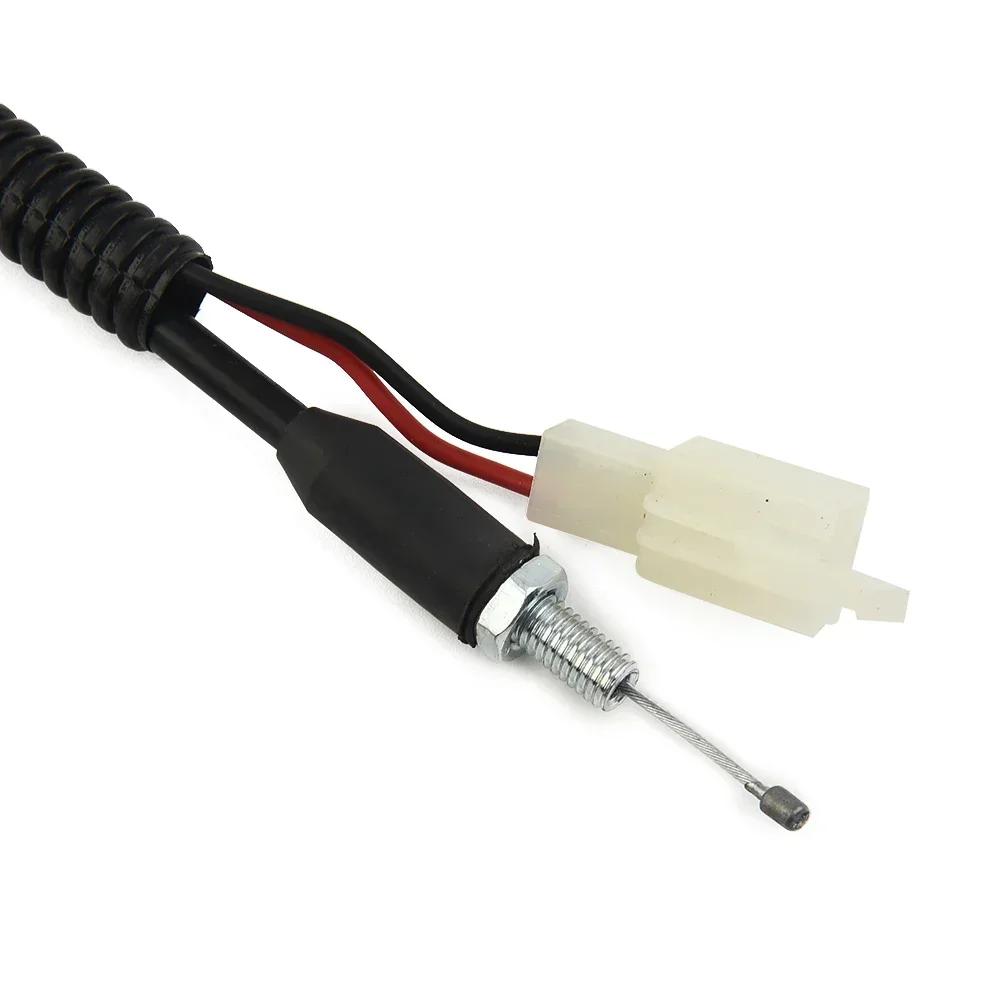 34 мм триммер ручка триммера переключатель дроссельный тросик триггер аксессуары кусторез инструменты газонокосилка переключатель замена