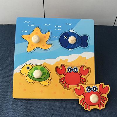 Развивающая игрушка для мальчиков и девочек, подарок для детей, младенцев, головоломки, деревянные игры на сопоставление, игрушки Монтессори для малышей 1 2 3 года
