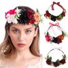 Halloween Artificial Garland Headband Artificial Flower Head Garland Festival Boho Hippy Beach