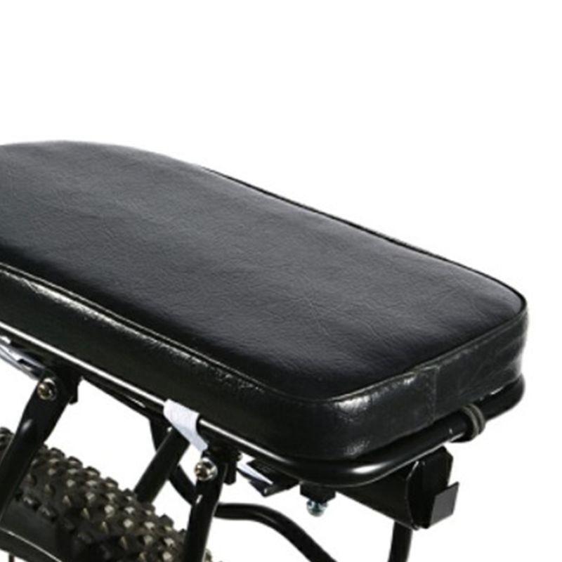 Bicycle Back Seat Cushion Mountain Bike Seat Plate Rear Shelf Thickened Saddle Accessory Cycling Bike Seat Cover Rear Seat Pad